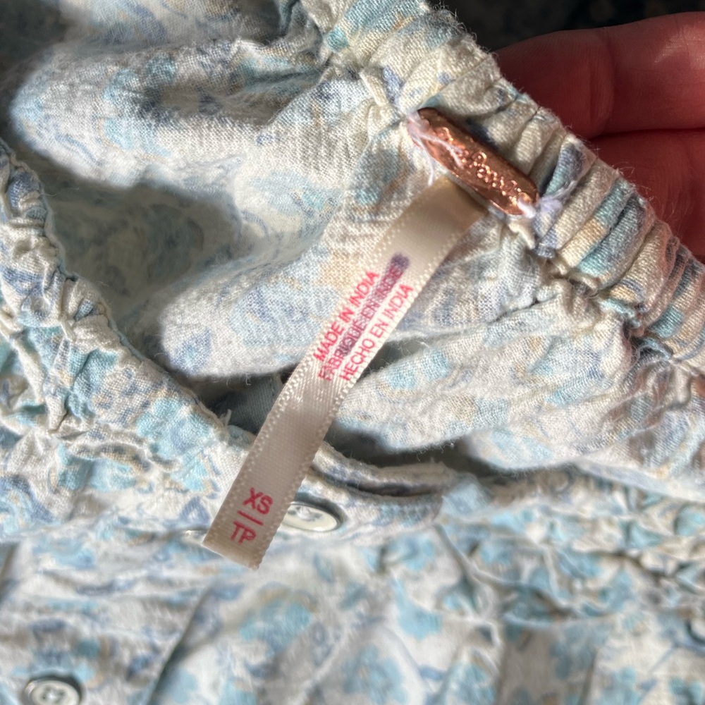 Free People off the shoulder shirt